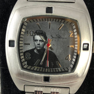 James Dean 50th Anniversary Watch Rectangular Face